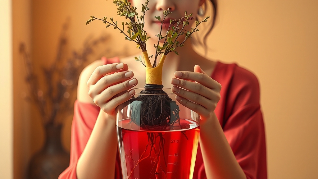 동의보감과 현대 의학, 당귀 효능은? (illustration 스타일)