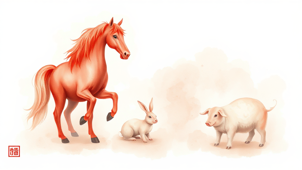 2026년 삼재 대비 방법 (watercolor 스타일)