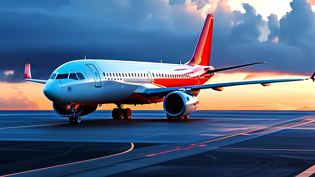 땡처리 항공권, 무엇인가요? (realistic 스타일)