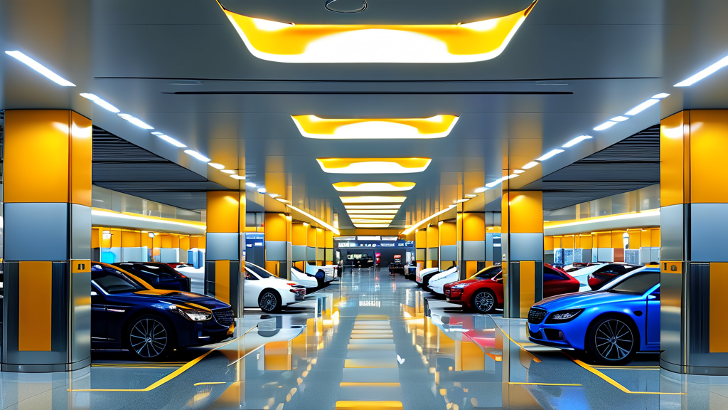 발렛 주차 요금 비교: 공식 vs 사설 (realistic 스타일)