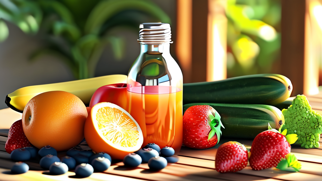 건강하고 슬림한 나를 만드는 여정 (realistic 스타일)