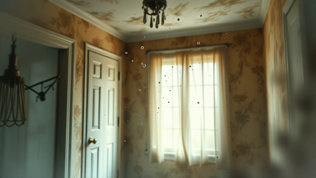 결로 곰팡이, 왜 위험할까요? (watercolor 스타일)