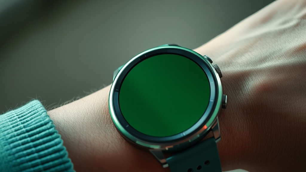 워치7 그린: 실사용 후기 및 평가 (realistic 스타일)