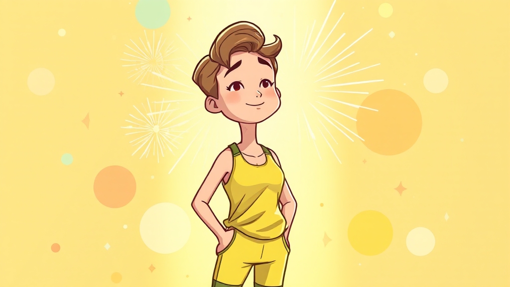 고혈압, 생활 습관 개선으로 관리하는 방법 (cartoon 스타일)
