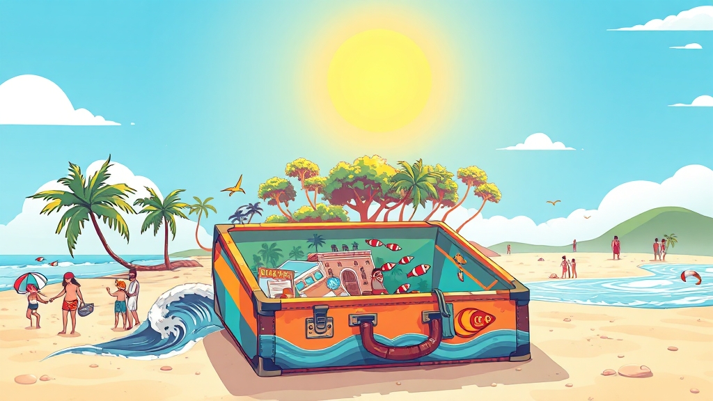 여행 스타일별 추천 (illustration 스타일)