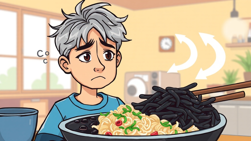 젊은 흰머리, 20대도 예외는 아니다? (cartoon 스타일)