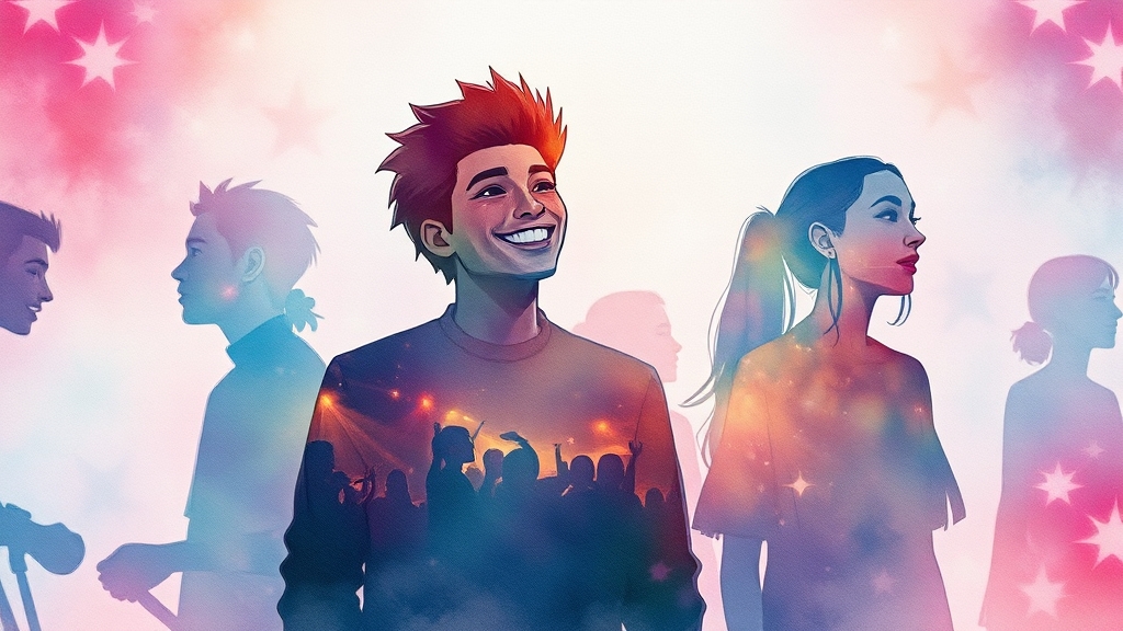 출연진 & 명장면 미리보기! (watercolor 스타일)