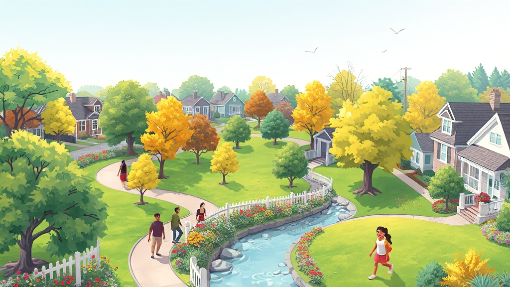 주민세는 어디에 사용될까요? (illustration 스타일)