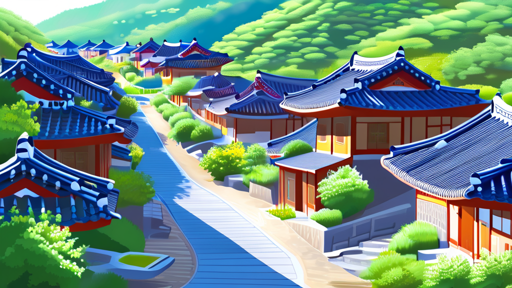 합천 반값 여행, 어떻게 신청하나요? (realistic 스타일)