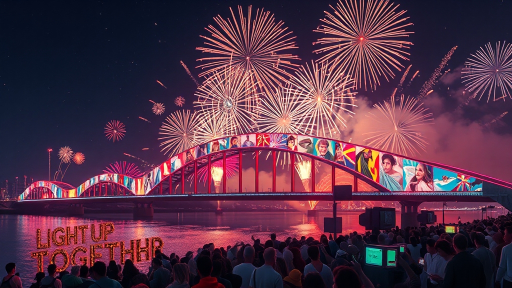 2025 불꽃축제 프로그램 (realistic 스타일)