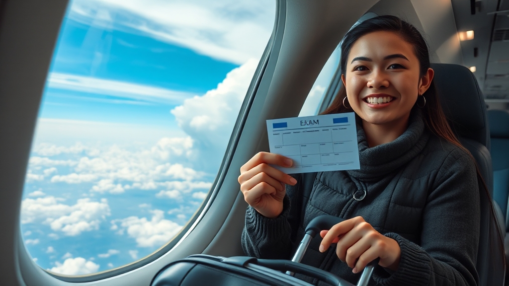 항공/여행 특별 혜택 (realistic 스타일)