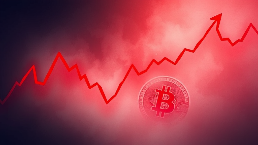 비트코인 급락, 무슨 일? (watercolor 스타일)