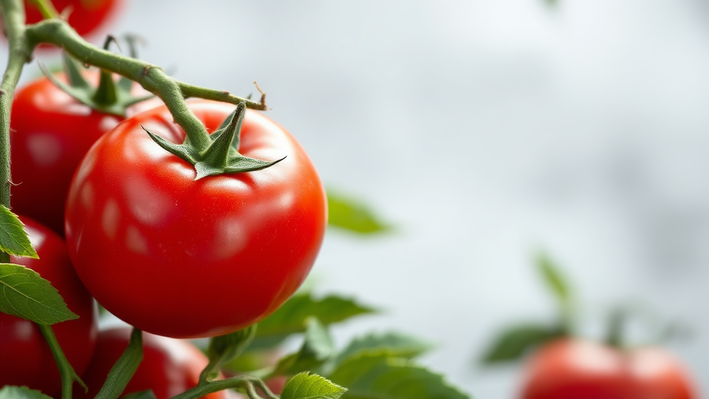 대저토마토의 놀라운 건강 효능 (realistic 스타일)
