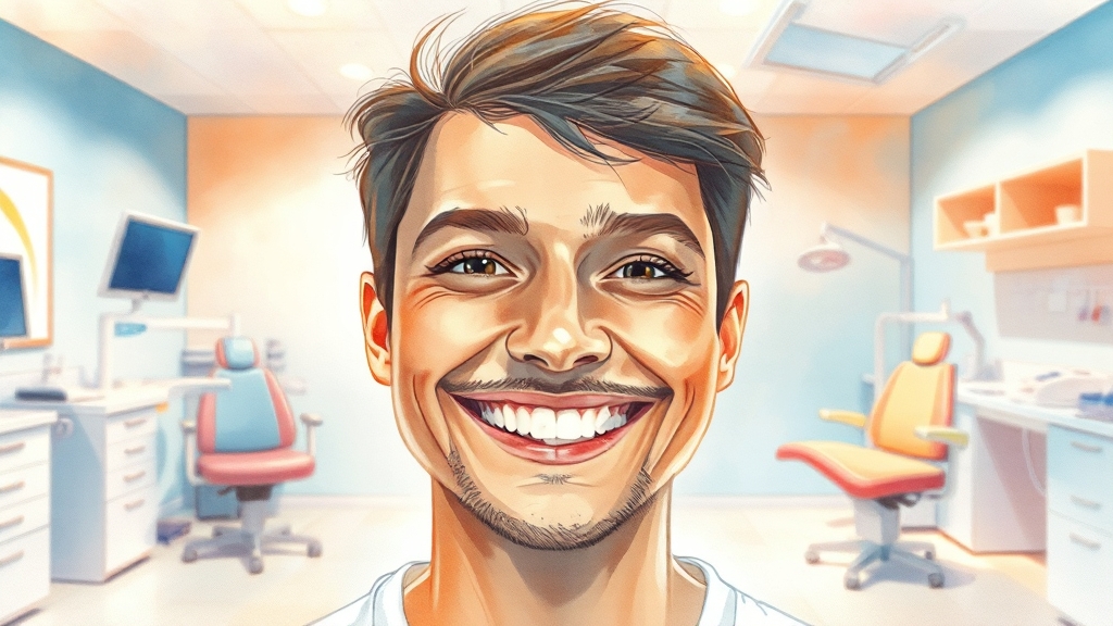 잇몸 들림 치료, 단계별 가이드 (watercolor 스타일)