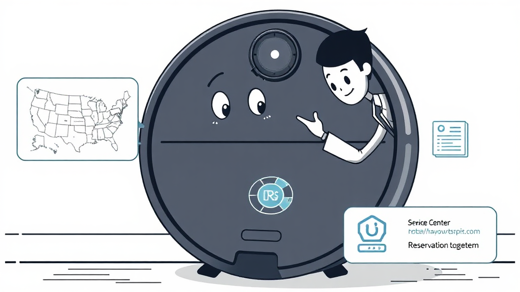 에코백스 고객센터 이용 방법 총정리 (illustration 스타일)