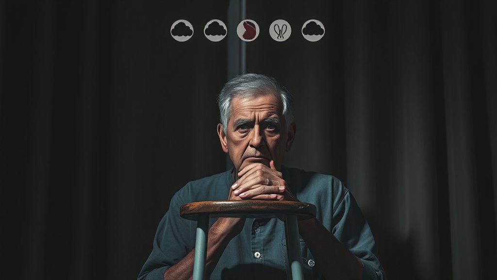 대장암 초기 증상 7가지 (realistic 스타일)