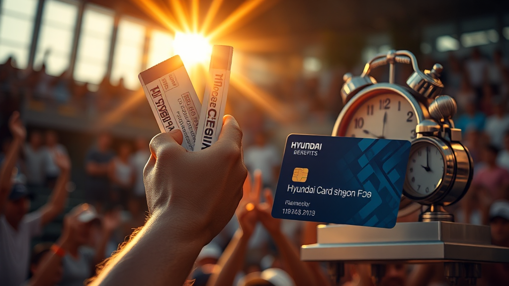 예매 성공 꿀팁 (realistic 스타일)