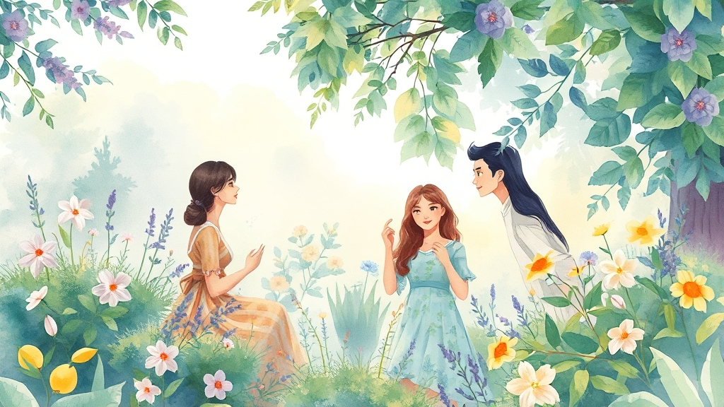 테토 에겐 테스트, 직접 해볼까? (watercolor 스타일)