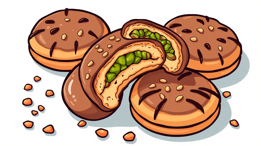 두쫀쿠, 그 정체는? (cartoon 스타일)