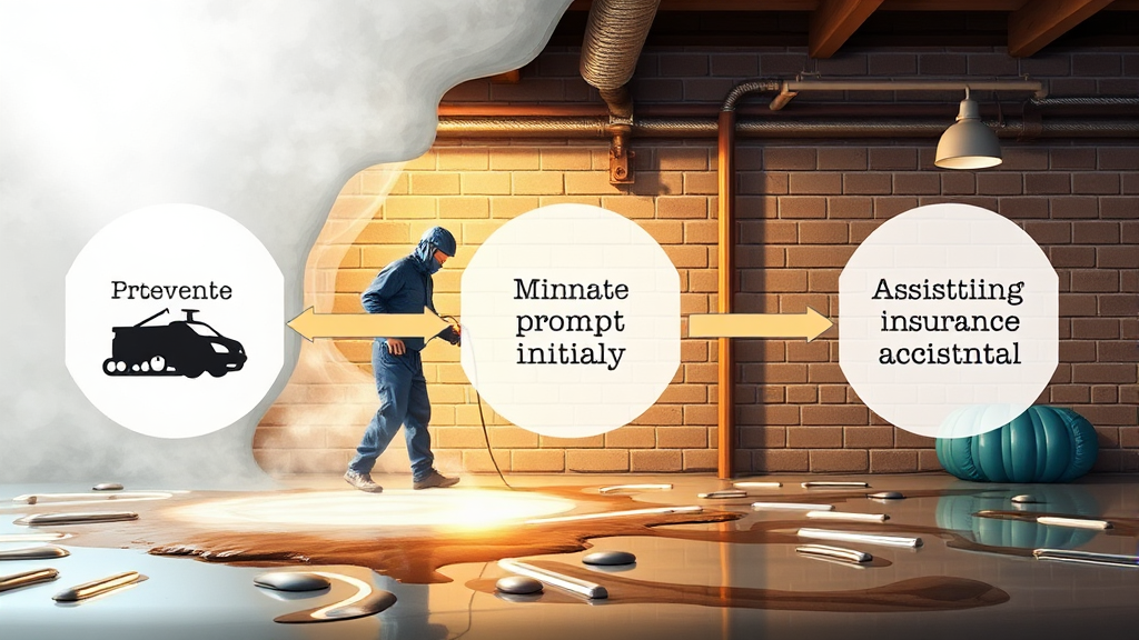 누수 사고 예방 및 재발 방지를 위한 현명한 대처법 (realistic 스타일)