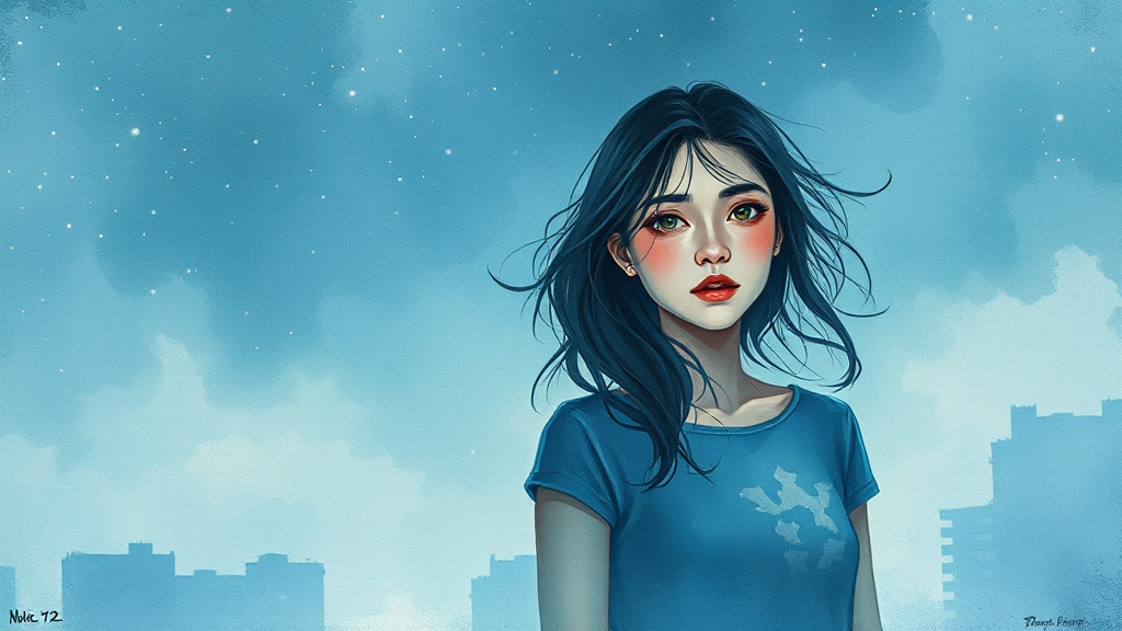 FWB 관계, 내 마음은 괜찮을까요? (watercolor 스타일)