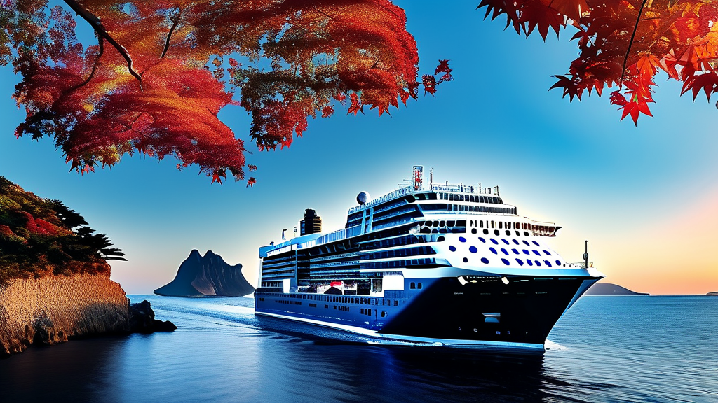 코스타 세레나호 크루즈 일정 및 주요 기항지 소개 (realistic 스타일)