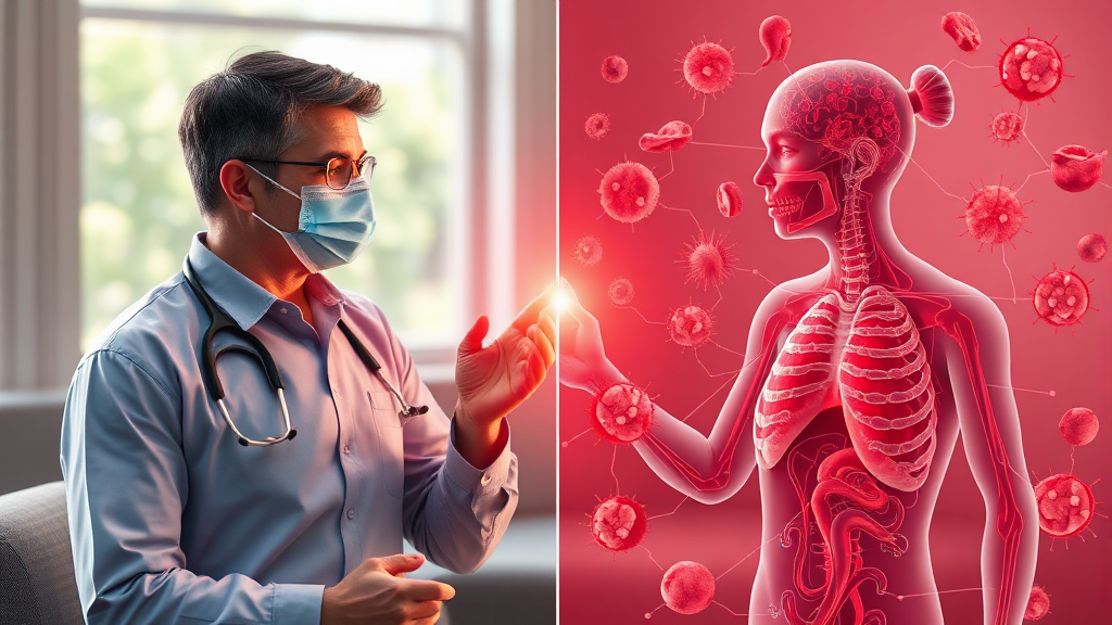 상해와 질병, 무엇이 다를까? 보장 범위 명확히 알기 (realistic 스타일)