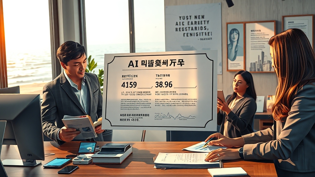 AI 학습 및 활용: 자격증 취득 (realistic 스타일)