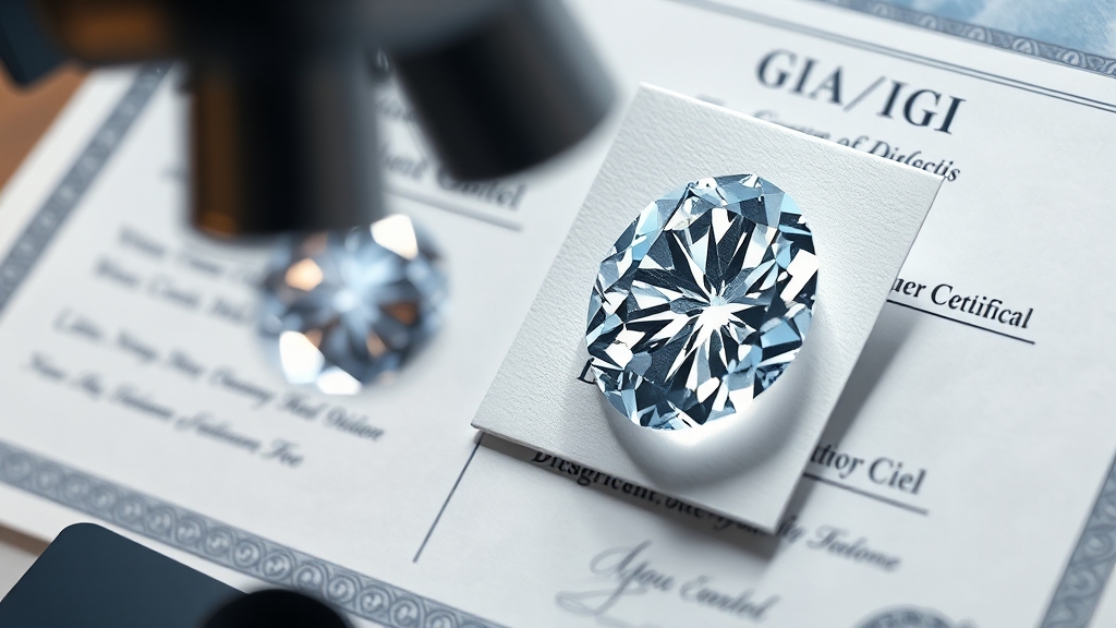 감별 방법 & 믿을 수 있는 인증서 확인 (watercolor 스타일)