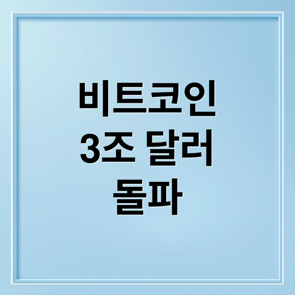 비트코인
3조 달러
돌파 (25년5월 암호화폐 시가총액, 3조 달러 회복…알트코인 불장 임박? 유명알트코인 및  월드코인 전망)