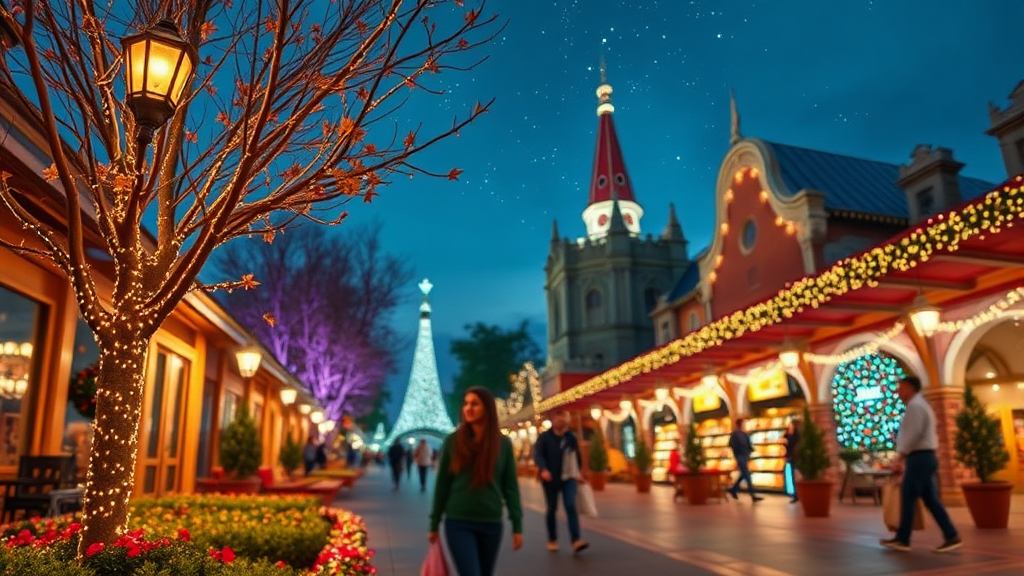 루덴시아 프라자: 놀이와 만남의 중심 (realistic 스타일)