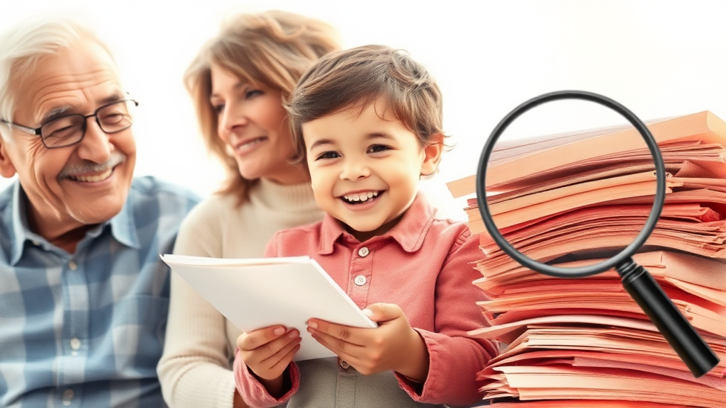 필요 서류, 꼼꼼하게 챙기세요! (watercolor 스타일)