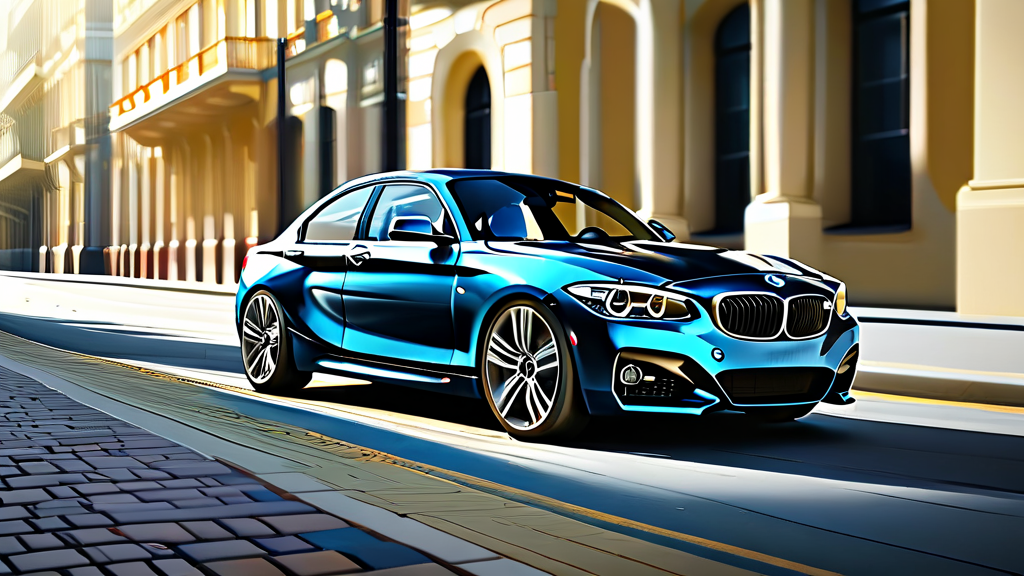 첫 수입차, BMW 1시리즈 & 2시리즈로 시작하세요 (realistic 스타일)