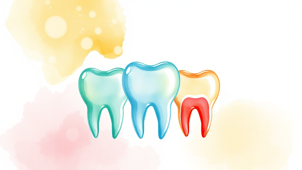 치아보험, 어떤 보장을 받을 수 있나요? (watercolor 스타일)