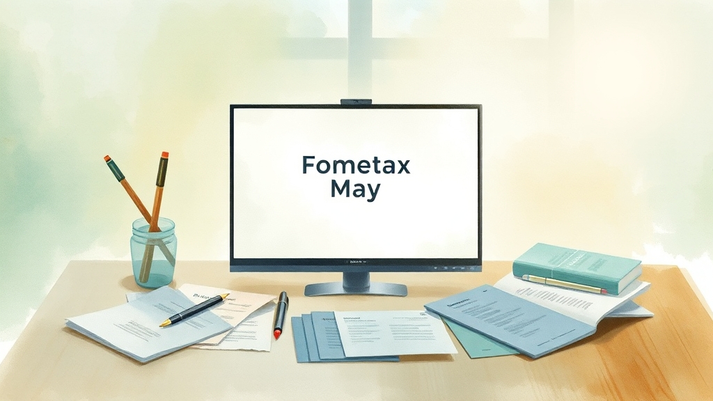 신고 방법: 전자신고 가이드 (watercolor 스타일)