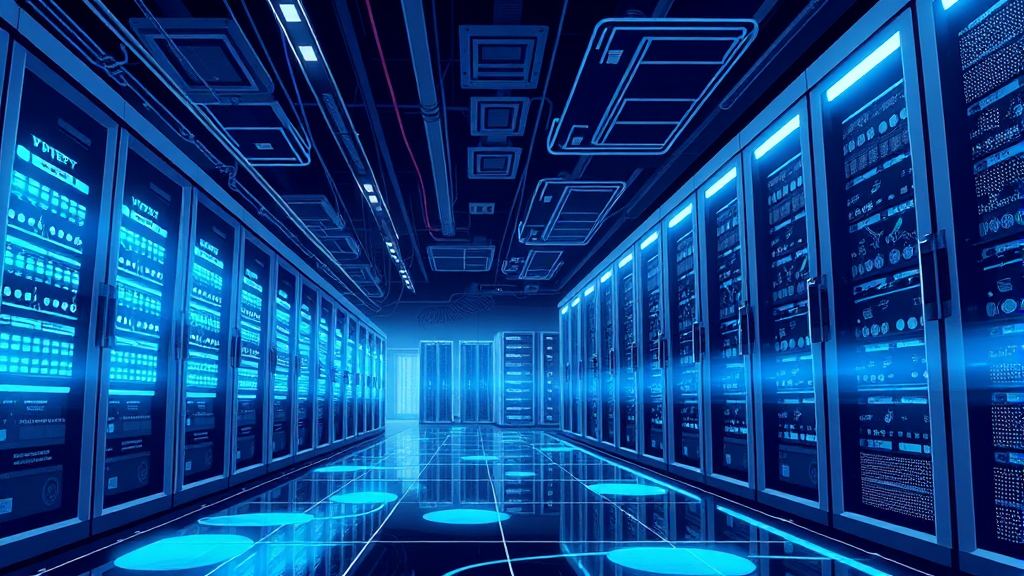 냉각 기술, 왜 중요할까? (illustration 스타일)