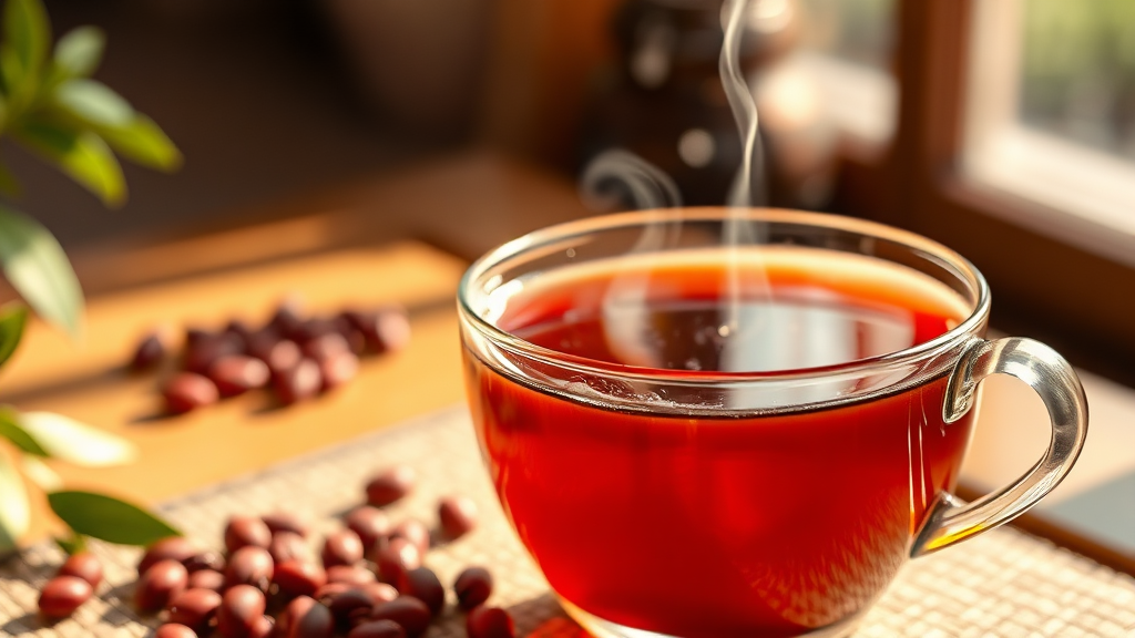 호박팥차 먹는법