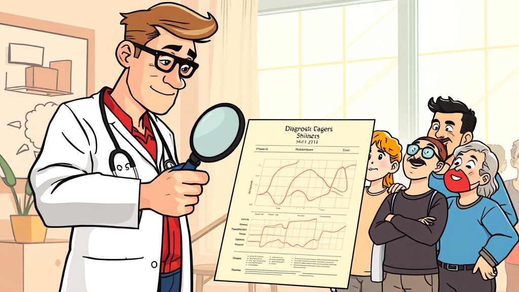 대상포진, 왜 조기 진단과 치료가 중요할까? (cartoon 스타일)