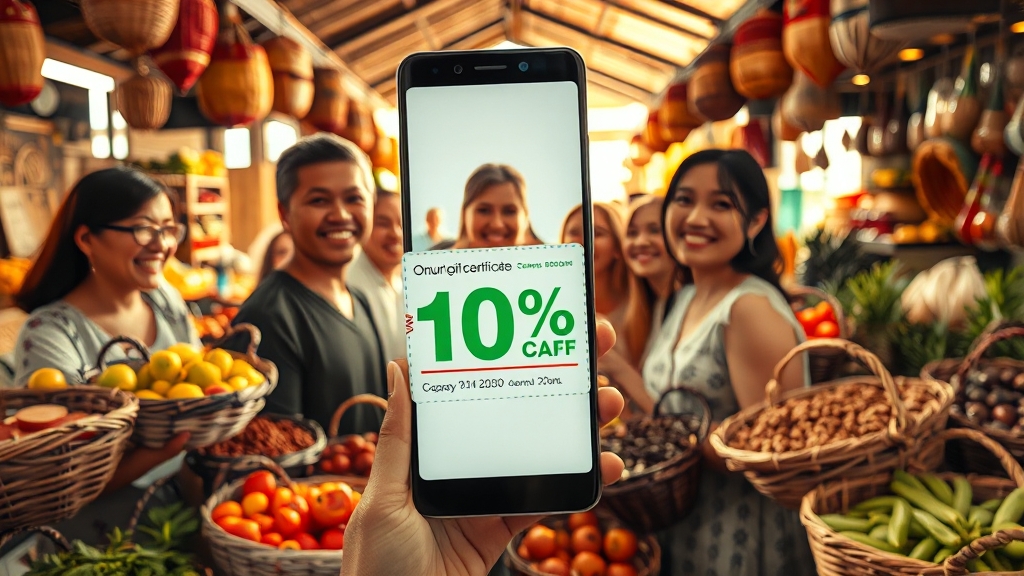 디지털 온누리상품권이란? (realistic 스타일)