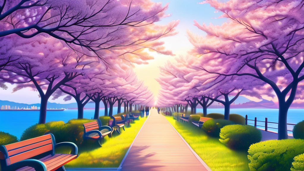 진해군항제, 북적임을 피해 즐기는 꿀팁 (realistic 스타일)