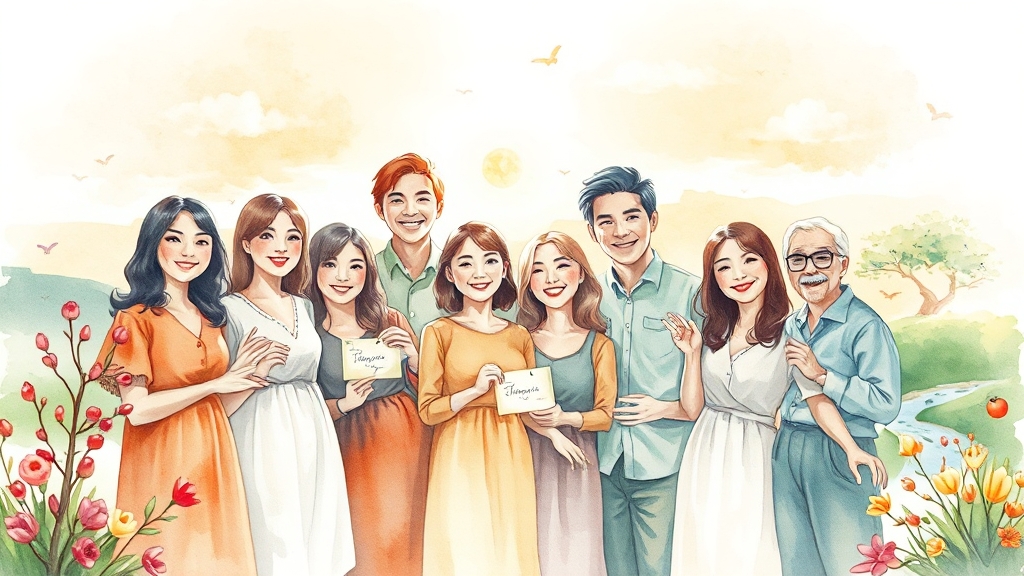 환급 대상은 누구인가요? (watercolor 스타일)