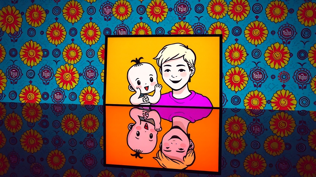 유튜브 키즈 앱 설치 (popart 스타일)