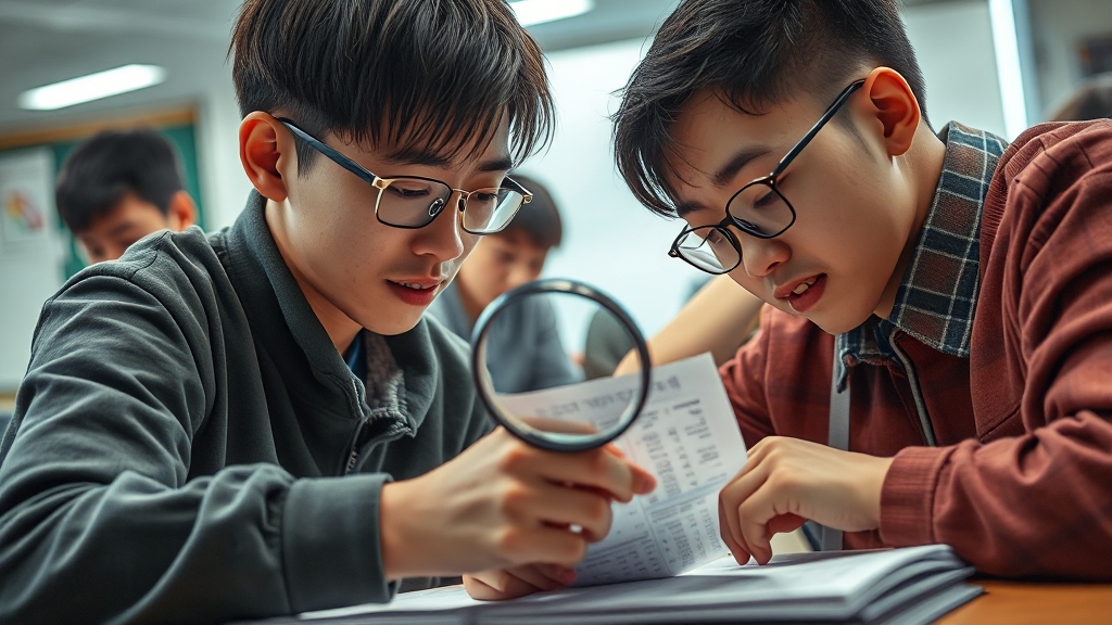 주요 과목별 이의 제기 내용 (realistic 스타일)