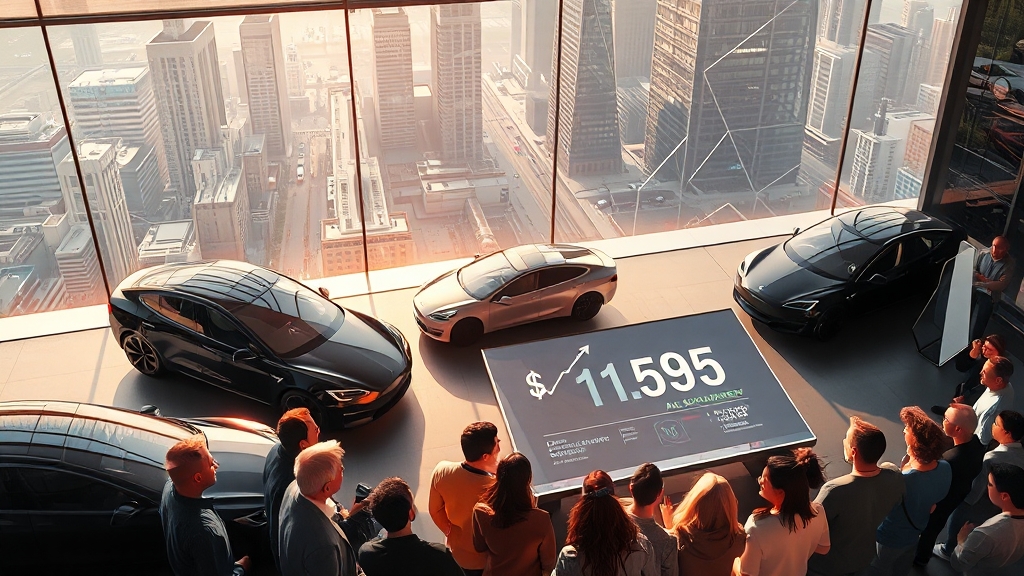 테슬라-삼성 배터리 협력 잠재력 (realistic 스타일)