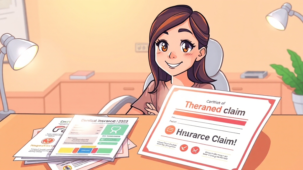보험금 청구, 이렇게 하세요! (cartoon 스타일)