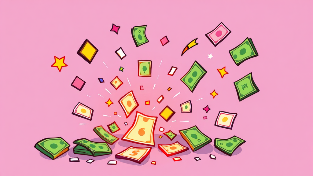 현금 전환 시 유의사항 및 팁 (cartoon 스타일)