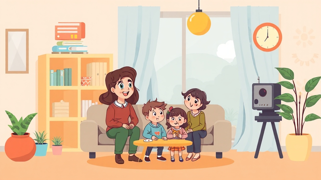 IBK 카드 자동이체 혜택 (cartoon 스타일)