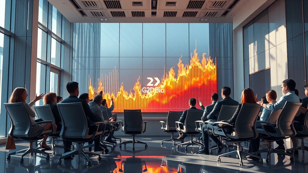 IPO 성공적 마무리 (realistic 스타일)