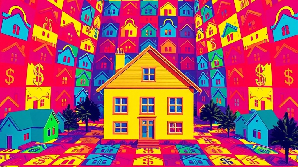 주담대 활용 전략 및 유의사항 (popart 스타일)
