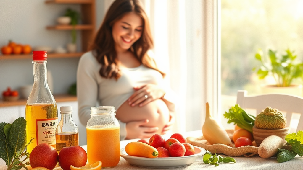 건강한 임신, 긍정적인 마음으로! (watercolor 스타일)